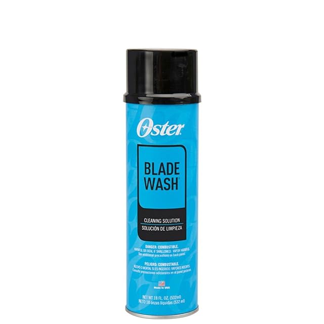 Oster blade wash cleaning solution 18 ounce pour can for clipper blades