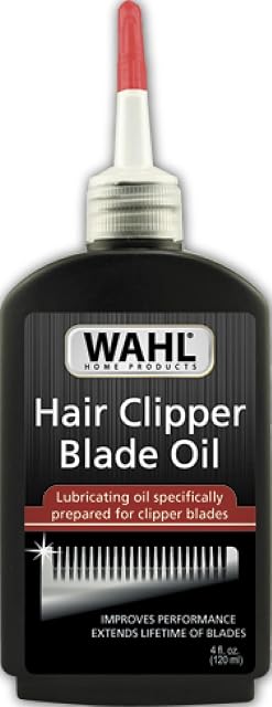 Wahl premium hair clipper blade lubricating oil 4 ounce bottle