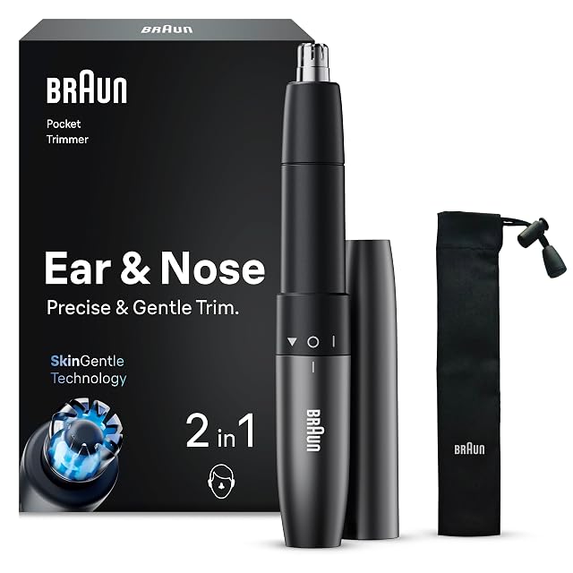 Braun ear and nose hair trimmer EN21 in gray