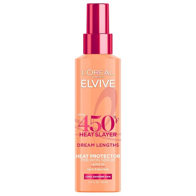L'Oreal Paris Elvive Dream Lengths Heat Slayer pre-iron spray bottle