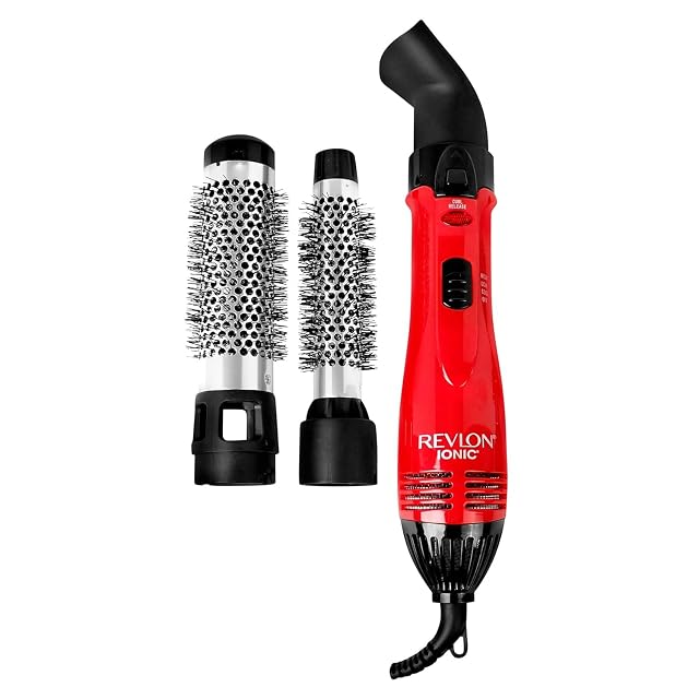 REVLON Perfect Heat hot air kit with 1 inch and 1.5 inch attachments