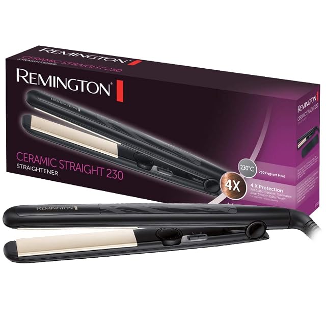 Remington S3500 Ceramic Straight hair straightener with 110 mm plates