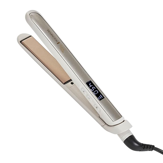Remington Shine Therapy argan oil and keratin ceramic hair straightener